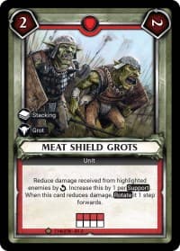 Meat Shield Grots (Unclaimed) - Wave 1 - Warhammer Age of Sigmar Champions TCG card