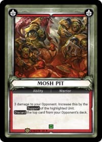 Mosh Pit (Claimed) - Wave 1 - Warhammer Age of Sigmar Champions TCG card