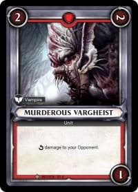 Murderous Vargheist (Unclaimed) - Wave 1 - Warhammer Age of Sigmar Champions TCG card
