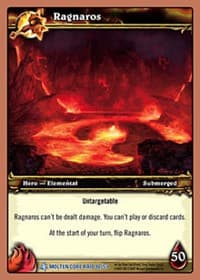 Ragnaros - Molten Core - WoW card