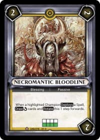Necromantic Bloodline (Claimed) - Wave 1 - Warhammer Age of Sigmar Champions TCG card