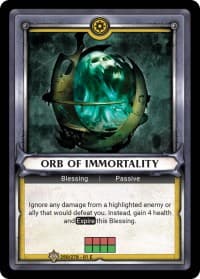 Orb of Immortality (Unclaimed) - Wave 1 - Warhammer Age of Sigmar Champions TCG card