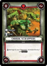 Orruk Scrappers (Unclaimed) - Wave 1 - Warhammer Age of Sigmar Champions TCG card