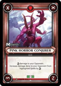 Pink Horror Conjurer (Claimed) - Wave 1 - Warhammer Age of Sigmar Champions TCG card