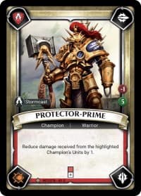 Protector-Prime (Claimed) - Wave 1 - Warhammer Age of Sigmar Champions TCG card