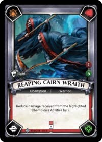Reaping Cairn Wraith (Unclaimed) - Wave 1 - Warhammer Age of Sigmar Champions TCG card