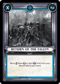 Return of the Fallen (Claimed) - Wave 1 - Warhammer Age of Sigmar Champions TCG card