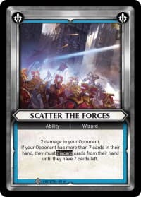 Scatter the Forces (Claimed) - Wave 1 - Warhammer Age of Sigmar Champions TCG card