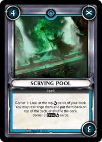 Scrying Pool (Claimed) - Wave 1 - Warhammer Age of Sigmar Champions TCG card