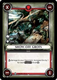 Show-Off Grots (Unclaimed) - Wave 1 - Warhammer Age of Sigmar Champions TCG card