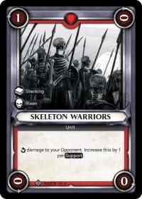 Skeleton Warriors (Unclaimed) - Wave 1 - Warhammer Age of Sigmar Champions TCG card