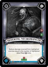 Skulking Necromancer (Claimed) - Wave 1 - Warhammer Age of Sigmar Champions TCG card