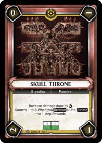 Skull Throne (Unclaimed) - Wave 1 - Warhammer Age of Sigmar Champions TCG card