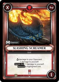Slashing Screamer (Claimed) - Wave 1 - Warhammer Age of Sigmar Champions TCG card
