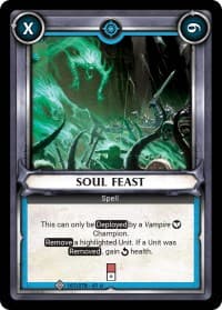 Soul Feast (Claimed) - Wave 1 - Warhammer Age of Sigmar Champions TCG card