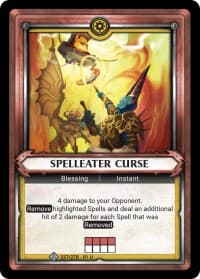 Spelleater Curse (Claimed) - Wave 1 - Warhammer Age of Sigmar Champions TCG card