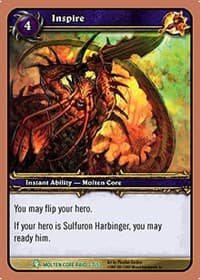 Inspire - Molten Core - WoW card