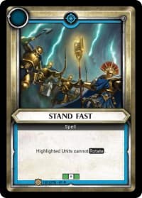 Stand Fast (Unclaimed) - Wave 1 - Warhammer Age of Sigmar Champions TCG card