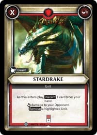 Stardrake (Unclaimed) - Wave 1 - Warhammer Age of Sigmar Champions TCG card