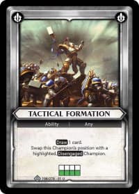 Tactical Formation (Unclaimed) - Wave 1 - Warhammer Age of Sigmar Champions TCG card