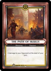 The Path of Skulls (Claimed) - Wave 1 - Warhammer Age of Sigmar Champions TCG card