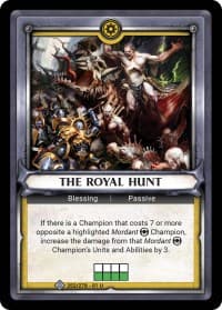 The Royal Hunt (Claimed) - Wave 1 - Warhammer Age of Sigmar Champions TCG card