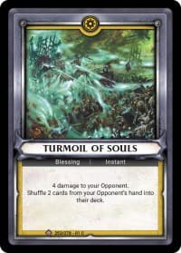 Turmoil of Souls (Claimed) - Wave 1 - Warhammer Age of Sigmar Champions TCG card