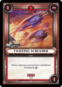 Twisting Screamer (Unclaimed) - Wave 1 - Warhammer Age of Sigmar Champions TCG card
