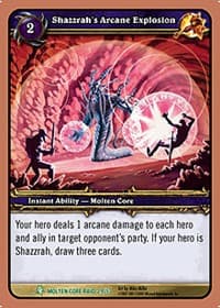 Shazzrah's Arcane Explosion - Molten Core - WoW card
