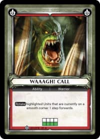 Waaagh! Call (Claimed) - Wave 1 - Warhammer Age of Sigmar Champions TCG card