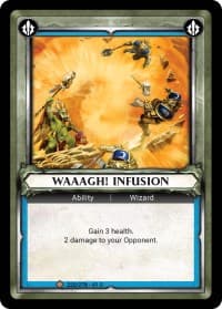 Waaagh! Infusion (Claimed) - Wave 1 - Warhammer Age of Sigmar Champions TCG card