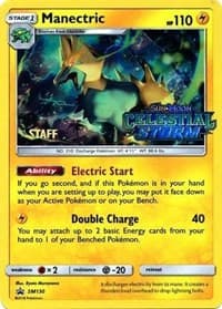 Manectric - SM130 (Prerelease) [Staff] - SM Promos - Pokemon card