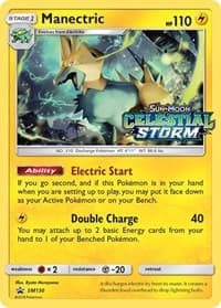 Manectric - SM130 (Prerelease) - SM Promos - Pokemon card