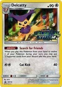 Delcatty - SM132 (Prerelease) [Staff] - SM Promos - Pokemon card