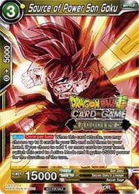 Source of Power Son Goku - Judge Promotion Cards - Dragon Ball Super: Masters card