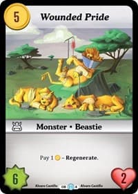 Wounded Pride (Alt 1) - The Desolation of Blarg - Munchkin CCG card