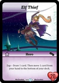 Elf Thief (Alt 2) - Season 1 - Munchkin CCG card