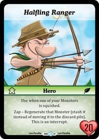 Halfling Ranger (Alt 2) - Season 1 - Munchkin CCG card
