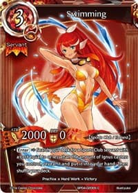 Swimming - The Earnest Workers VS The Supreme Talents - The Caster Chronicles card