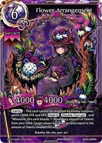 Flower Arrangement - The Earnest Workers VS The Supreme Talents - The Caster Chronicles card