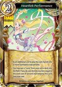 Heartfelt Performance - The Earnest Workers VS The Supreme Talents - The Caster Chronicles card
