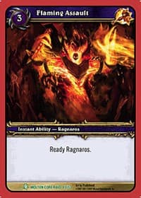 Flaming Assault - Molten Core - WoW card