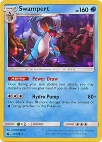 Swampert - 35/168 (SM Celestial Storm) - Deck Exclusives - Pokemon card