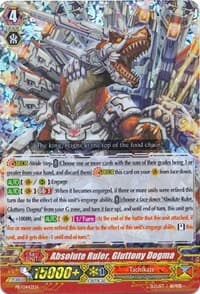 Absolute Ruler, Gluttony Dogma - Promo Cards - Cardfight Vanguard card