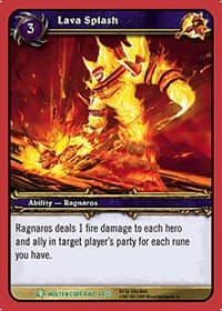 Lava Splash - Molten Core - WoW card