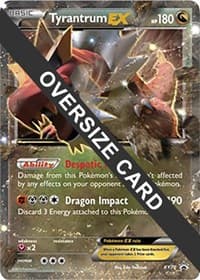Tyrantrum EX - XY70 - Jumbo Cards - Pokemon card