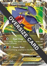 Garchomp EX - XY09 (XY Black Star Promo) - Jumbo Cards - Pokemon card