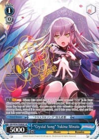 "Crystal Song" Yukina Minato (SP) - BanG Dream! Girls Band Party! - Weiss Schwarz card