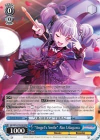"Angel's Smile" Ako Udagawa (RRR) - BanG Dream! Girls Band Party! - Weiss Schwarz card