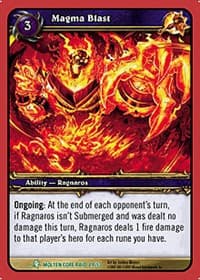 Magma Blast - Molten Core - WoW card